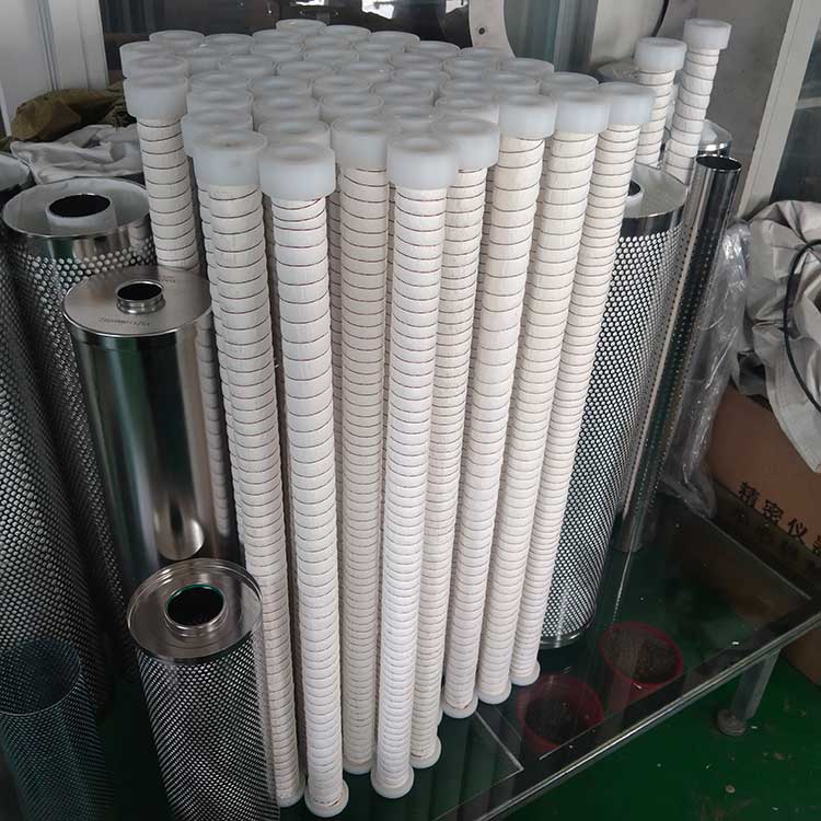華豫生產(chǎn)供應(yīng)除油器濾芯 長度1018 無紡布、玻纖棉